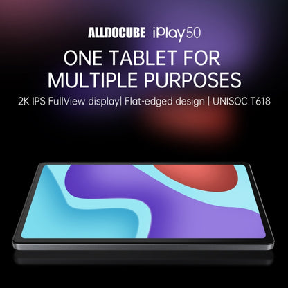 ALLDOCUBE iPlay 50 4G LTE Tablet, 10.4 inch, 6GB+128GB, Android 12 UNISOC T618 Octa Core 2.0GHz, Support GPS & BT & Dual Band WiFi & Dual SIM (Grey) - ALLDOCUBE by ALLDOCUBE | Online Shopping South Africa | PMC Jewellery