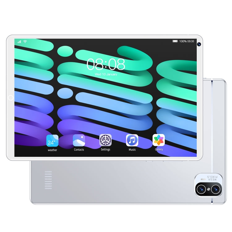 X5 3G Phone Call Tablet PC, 8.1 inch, 1GB+16GB, Android 5.1 MT6592 Octa Core, Support Dual SIM, WiFi, Bluetooth, GPS, AU Plug (White) - 7.0-8.0 inch by PMC Jewellery | Online Shopping South Africa | PMC Jewellery
