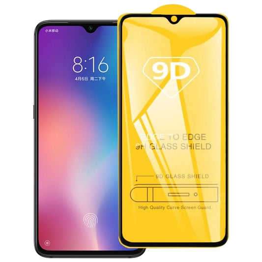 For Xiaomi Redmi Note 8 / 8 2021 9D Full Glue Full Screen Tempered Glass Film -  by PMC Jewellery | Online Shopping South Africa | PMC Jewellery